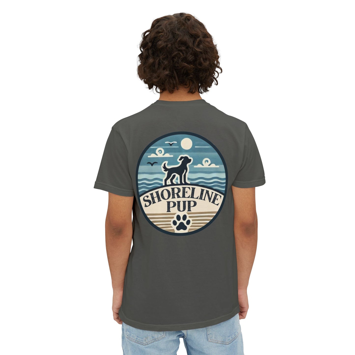 Shoreline Pup Pocket T-Shirt