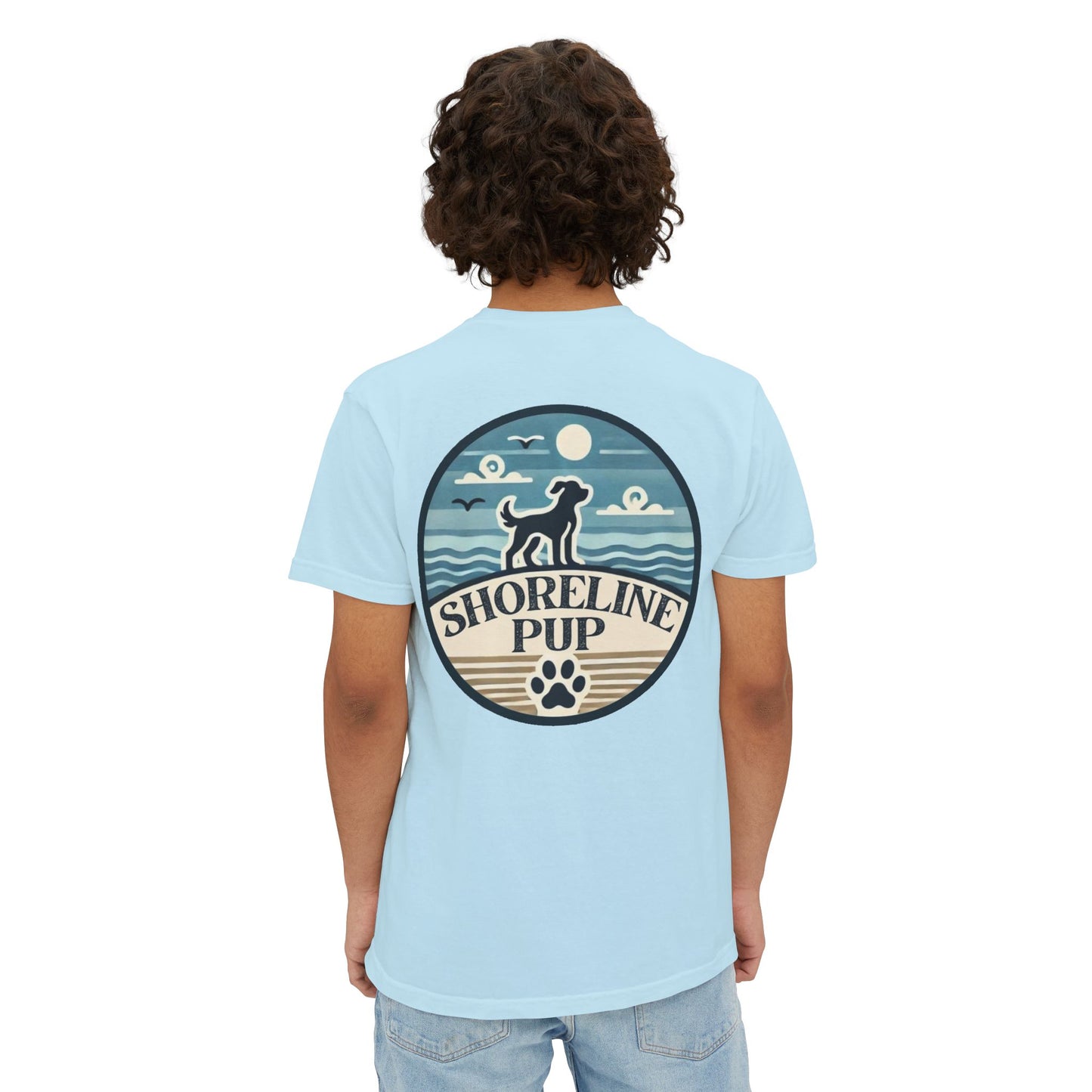 Shoreline Pup Pocket T-Shirt