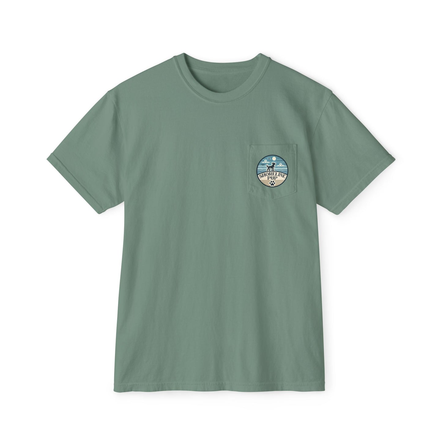 Shoreline Pup Pocket T-Shirt