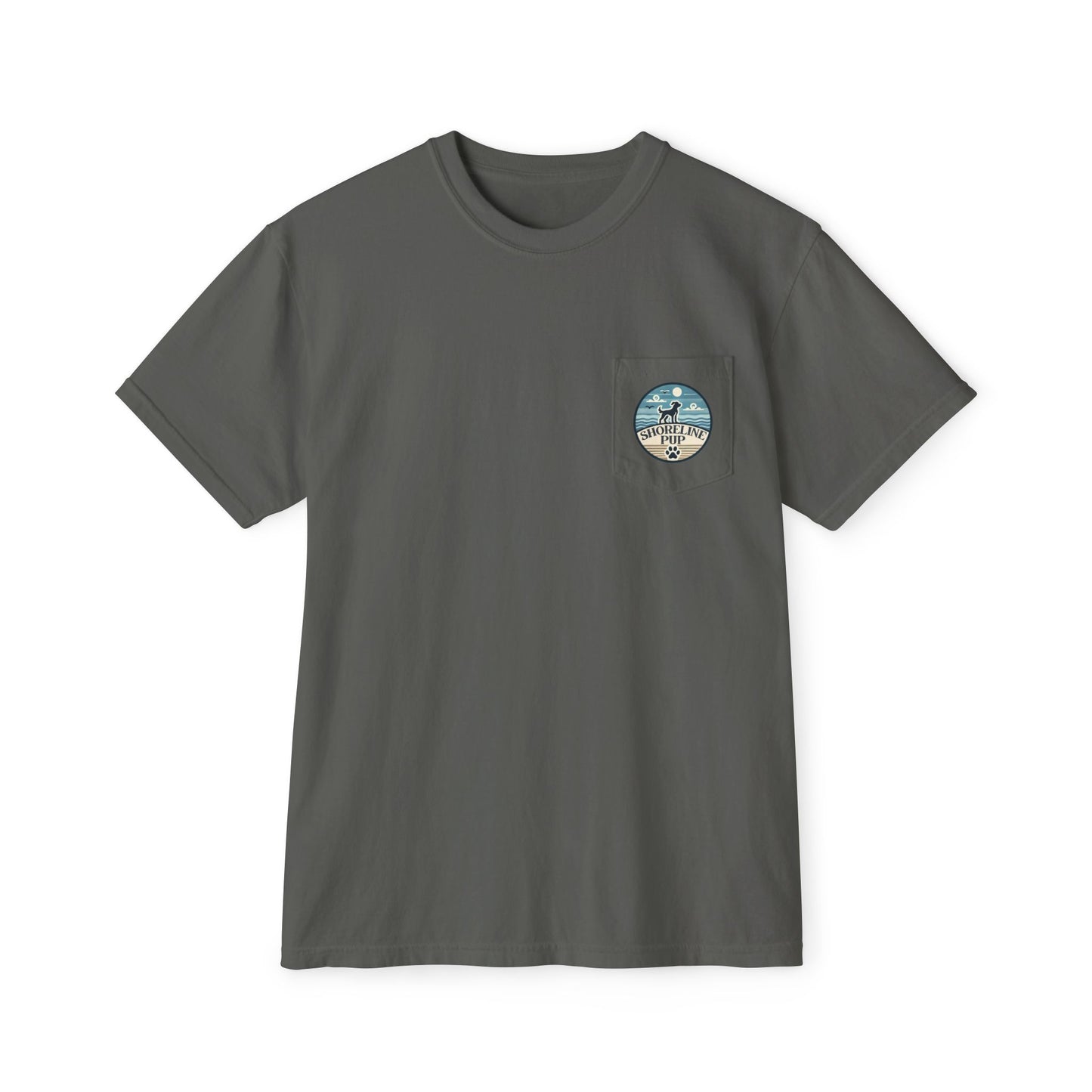 Shoreline Pup Pocket T-Shirt