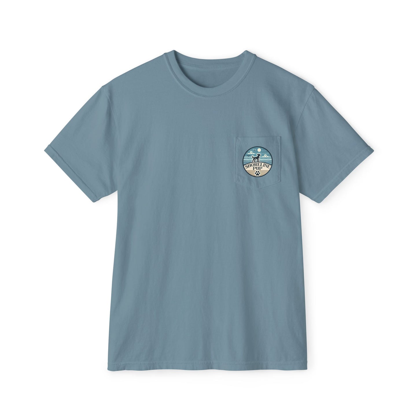 Shoreline Pup Pocket T-Shirt